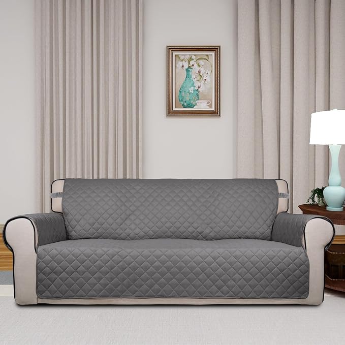 PureFit Reversible Quilted Sofa Cover Dog Couch Covers - Image 2