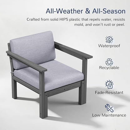 Stoog Modular Armchair with Removable Arms - Image 6