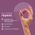 WOKEN COFFEE Compostable Nespresso Pods - Portofino Medium Roast Italian Espresso Coffee Capsules Compatible With Nespresso Coffee Machine (80 Pod Count, 8 Boxes)