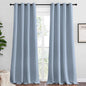 NICETOWN Vintage Blue Blackout Curtains 102 inches Length by NICETOWN