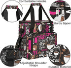cfpolar Coffee Maker Storage Bag, Waterproof Travel Carrying Storage Tote Bag Organizer Case, Compatible with K-Mini or K-Mini Plus, And Suitable for Other Accessories， With Pockets for K-Cup Pods