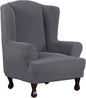 H.VERSAILTEX Wing Chair Slipcover Chair Covers by HVERSAILTEX