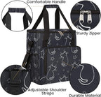 cfpolar Coffee Maker Storage Bag, Waterproof Travel Carrying Storage Tote Bag Organizer Case, Compatible with K-Mini or K-Mini Plus, And Suitable for Other Accessories， With Pockets for K-Cup Pods