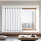 NICETOWN White Blackout Curtains 72 inches Long, Grommet Privacy Window by NICETOWN