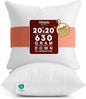 Utopia Bedding 20x20 Pillow Inserts, 2 Pack | Indoor cushion inserts by UTOPIABEDDING