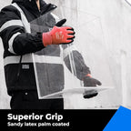 Waterproof Winter Work Gloves for Men and Women, Touchscreen, Freezer Gloves, Thermal Insulated, for Cold Weather