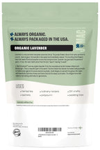 J MAC BOTANICALS, Organic Lavender Flower (4 oz), Dried Lavender Flowers, Buds, Manufactured in The USA