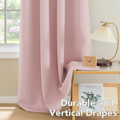 H.VERSAILTEX Blackout Window Curtain Panels Thermal Insulated Room Darkening - Image 8