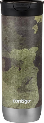 Contigo Huron Stainless Steel Travel Mug with SNAPSEAL Lid 20oz. Camo