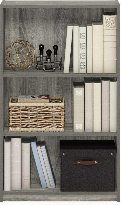 Furinno JAYA Book Shelf, 3-Tier Bookshelf, Bookcase - Image 6