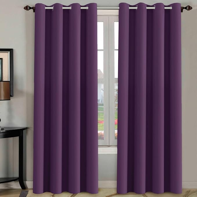H.VERSAILTEX Blackout Thermal Insulated Room Darkening Window Treatment Extra by HVERSAILTEX