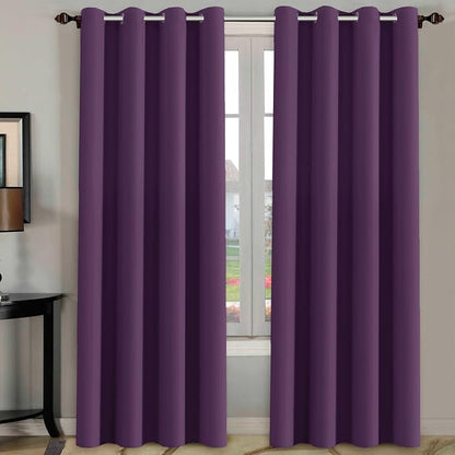 H.VERSAILTEX Bedroom Curtain Panels Blackout Draperies Room Darkening Curtains by HVERSAILTEX