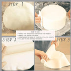 Confect Ivory Fondant for Cakes – 8.8 oz Chef’s Choice for Cake Decorating, Sculpting & Baking | Vegan, Gluten-Free, Nut-Free, Palm Oil-Free – 8.8 Oz