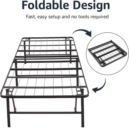 Amazon Basics Foldable Metal Platform Bed Frame - Image 6