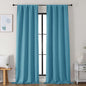 Simplebrand Ava Turquoise Blackout Curtains by Simplebrand