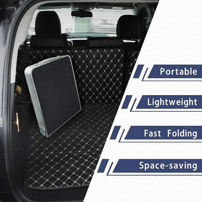 Folding Camping Table with Storage Compartment Aluminum Lightweight Camp - Image 5