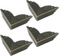 Bivethoi 8 Packs Bronze Box Corner Protectors, Edge Cover Safety Guard by Bivethoi