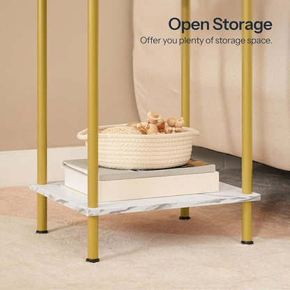 HOOBRO End Tables Set of 2, Small Side Table, Nightstand - Image 5