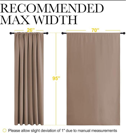 NICETOWN Room Darkening Curtains - Image 7