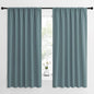 NICETOWN Greyish Blue Blackout Curtains Panels by NICETOWN