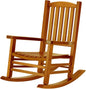 Hupmad Wooden Oversized Porch Rocker Chair by Hupmad