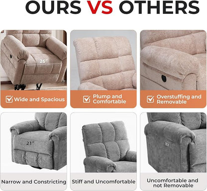 Oversized Power Lift Recliner Chair - Image 6
