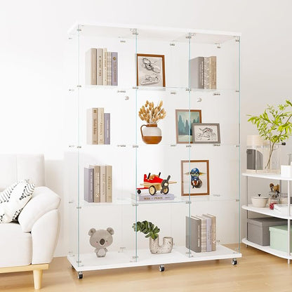 LFT HUIMEI2Y Glass Display Cabinet 12 Shelves - Image 3