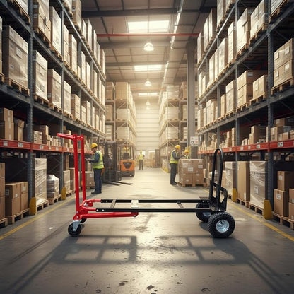 Suzhi Convertible Hand Truck Dolly Cart Heavy Duty/with 4 Wheels, Industrial - Image 7
