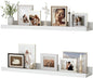 Floating Shelves for Wall, 24 inch Wood Floating Shelves Set of 2, Picture by Unknown