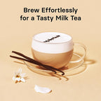 OSULLOC Vanilla Honey Black Tea (20 count, 1.05 oz), Black tea filled with Sweet Flavor of French Vanilla and Honey, Premium Blended Tea bags from Jeju Island