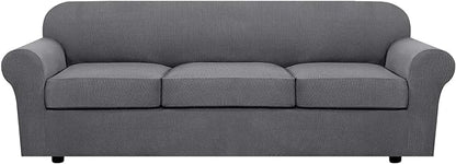 H.VERSAILTEX 4 Piece Stretch Sofa Covers by HVERSAILTEX