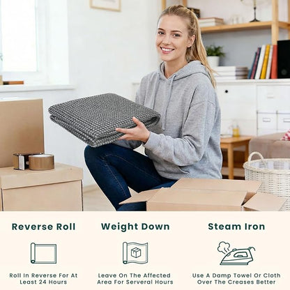KOZYFLY Rugs for Entryway 3x5 ft Washable Area Rug Non Slip Rubber Backed Entry - Image 5