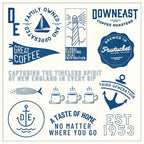 Downeast Coffee Roasters Whole Bean Coffee - Supreme Crema Espresso - Select Central and South American Highlands (2 lb Bag)