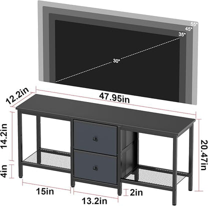 TV Stand Suitable for TVs up to 55 Inches, Entertainment Center - Image 2