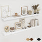 Fun Memories White Floating Shelves by FunMemories