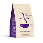 Coffee Bean Direct Decaf French Roast Blend, Whole Bean Coffee, Dark Roast, 1 Pound Bag (Pack of 1)
