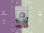 Ancient Roots Lavender Matcha - Green Tea Powder - 100% Japanese Matcha, All-natural Flavor No Added Sugar, Monk Fruit Sweetened, Clean Caffeine, Big Size,10.5 Ounce