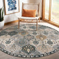 Lahome Moroccan Washable Round Rug 5ft, Soft Circle Rug by Lahome