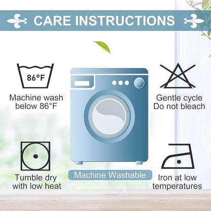 ChrisDowa Blackout Curtains for Bedroom and Living Room 63 Inches Long | 2 - Image 7