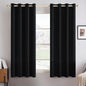 MIULEE 100% Blackout Linen Curtains by MIULEE