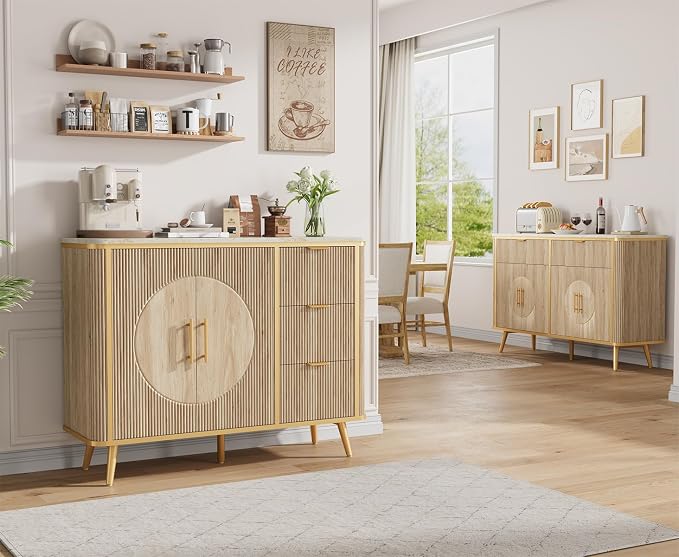47.3" Modern Buffet Cabinet - Image 9