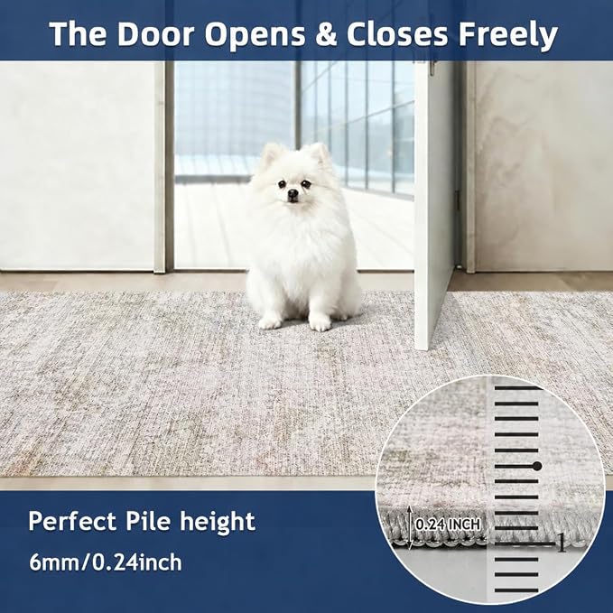 Kitchen Runner Rug 2x12 Runners Rug - Image 5