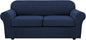 H.VERSAILTEX 3 Piece Stretch Sofa Covers by HVERSAILTEX