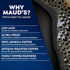 Maud's Decaf Coffee Pods Variety Pack, 54 ct, 6 Assorted Roasts & Flavors, Decaf Dark & Medium Roast Coffee in Recyclable Single Serve Pods - 100% Arabica Coffee, Compatible with Keurig K Cups Maker