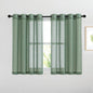 NICETOWN Semi Sheer Short Curtains by NICETOWN