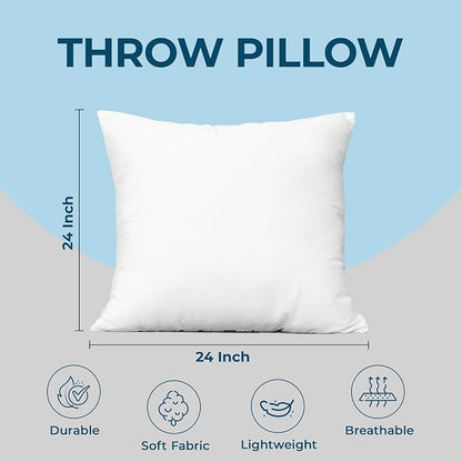 Utopia Bedding Throw Pillows, Decorative 24 Pillow Inserts - Image 4