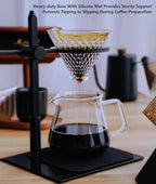 Pour Over Coffee Station Coffee Dripper Stand Adjustable Coffee Filter Holder