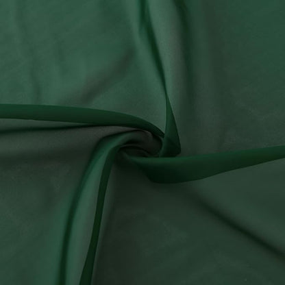 SpaceDresser Sheer Voile Window Treatment Rod Pocket Curtain Panels - Image 8