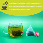 Samcci - Dandelion Leaf & Root Tea bags, 50 Teabags, Natural Roasted Dandelion Herbal Tea for Liver & Kidney Health, Support Digestion & Enhance Immune System, Caffeine Free