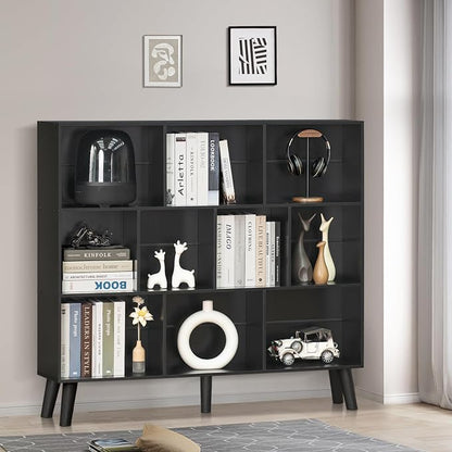 YAHARBO 10 Cube Bookshelf, 3 Tier Bookcase - Image 7